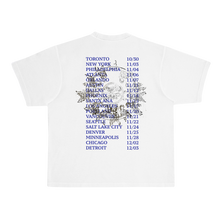 Load image into Gallery viewer, Crisis US Tour Tee - Purple / White

